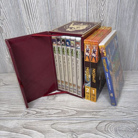 Negima! 1-6 + Negima!? Re-Imagined 1-4 + Spring/Summer Specials DVD 11 Discs! - Picture 1 of 16